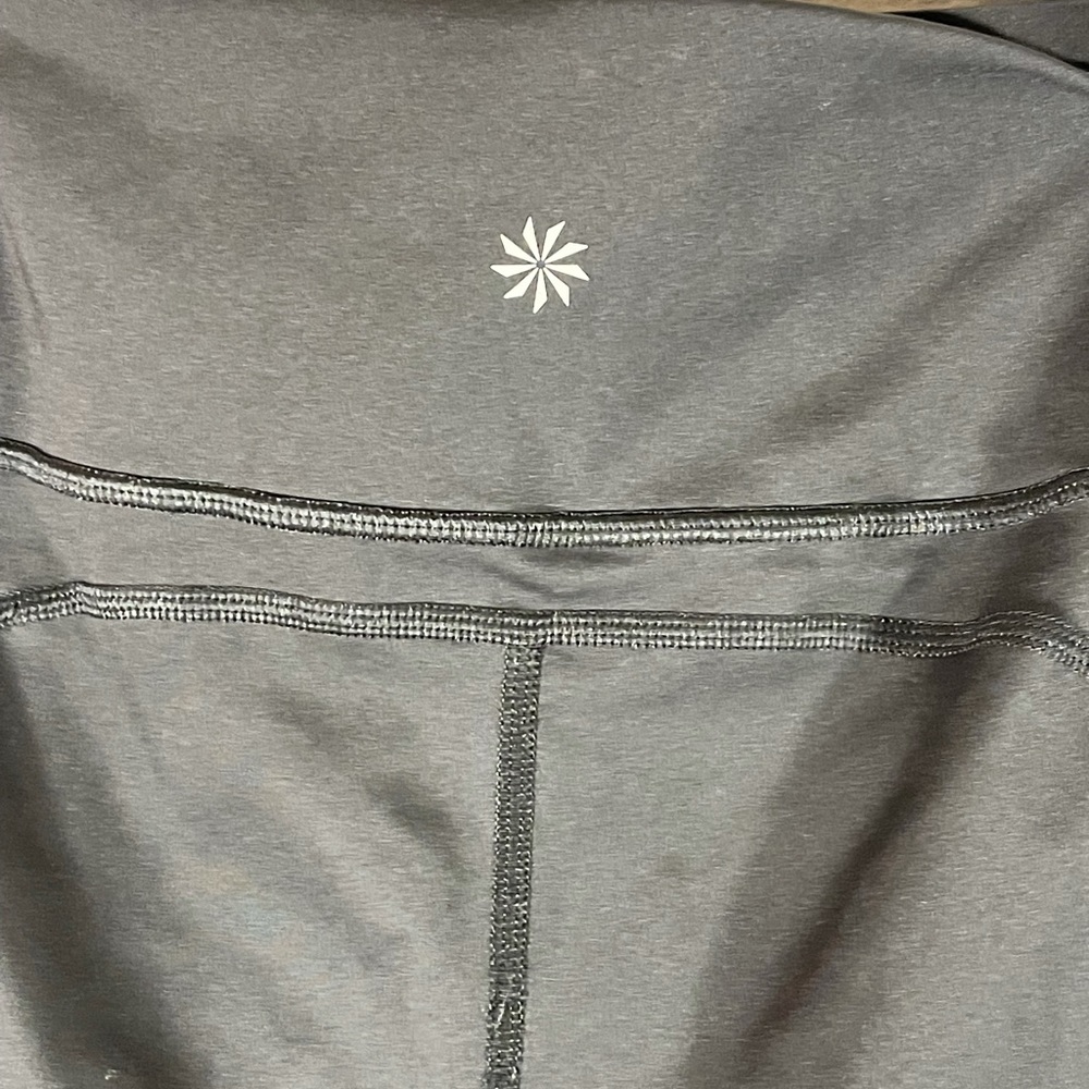 Women’s Athleta Black Capri High Rise Leggings M - Picture 4 of 7